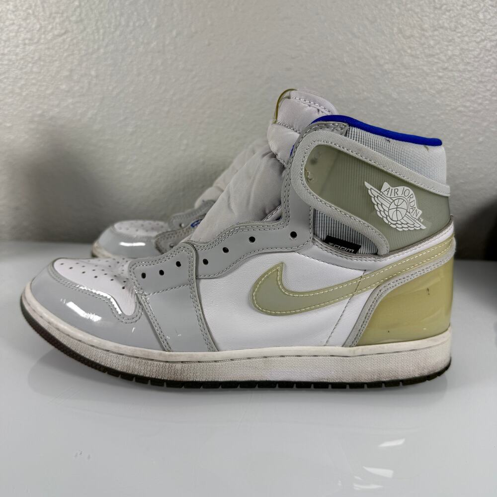 Nike Air Jordan 1 High Zoom Air Racer Blue Mens Size 11.5 CK6637-104